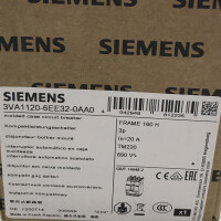 Siemens Leistungsschalter 3VA1120-6EE32-0AA0 OVP