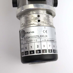Drive Systems DC Servomotor MP44XL K16 149738/04 + Eltra EL53A1000Z5L8X6JR #K2 GEB