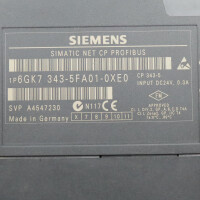 Simatic NET CP343-5 6GK7343-5FA01-0XE0 HW:06/FW:V4.2 GEB