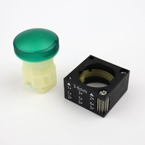 Siemens Leuchtdrucktaster 3SB3 001-6AA40 NOV