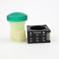 Siemens Leuchtdrucktaster 3SB3 001-6AA40 NOV