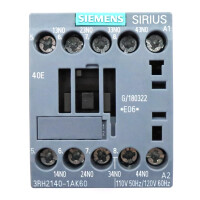 Siemens Hilfsschütz 3RH2140-1AK60 NOV