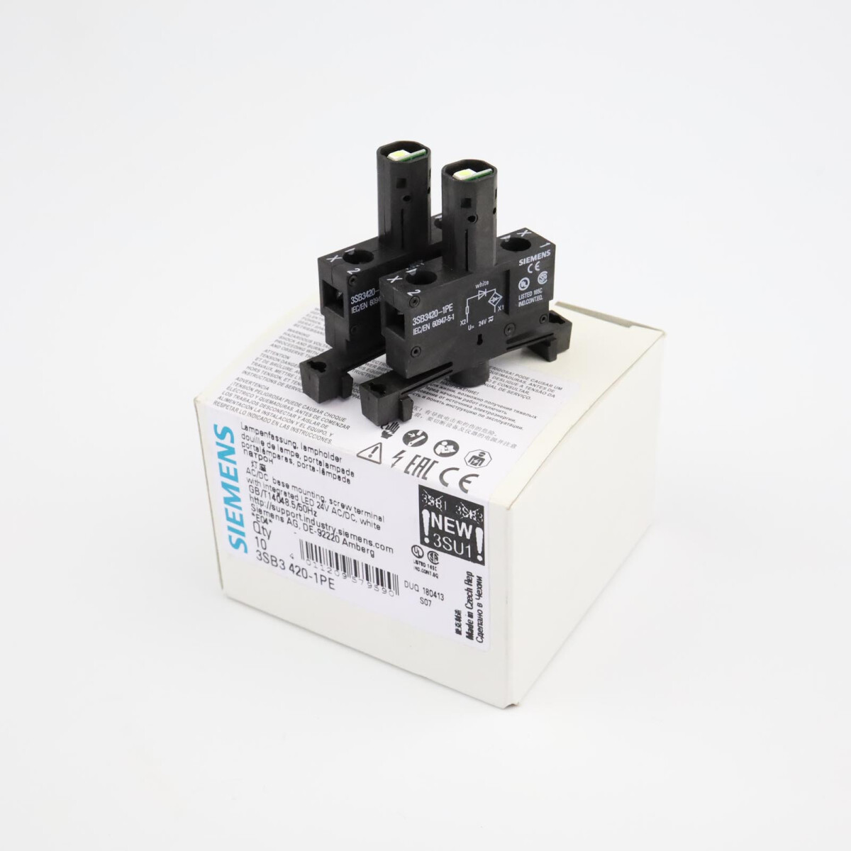 Siemens Lampenfassung 3SB3 420-1PE (2Stk.) OVP
