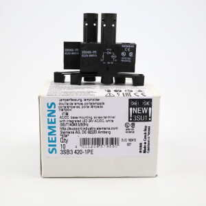 Siemens Lampenfassung 3SB3 420-1PE (2Stk.) OVP