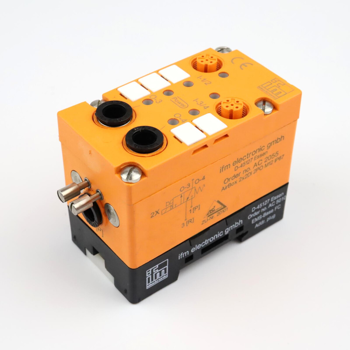 ifm AS-i Schnittstelle Airbox 2x2DI 2PO M12 IP67 AC2055 GEB