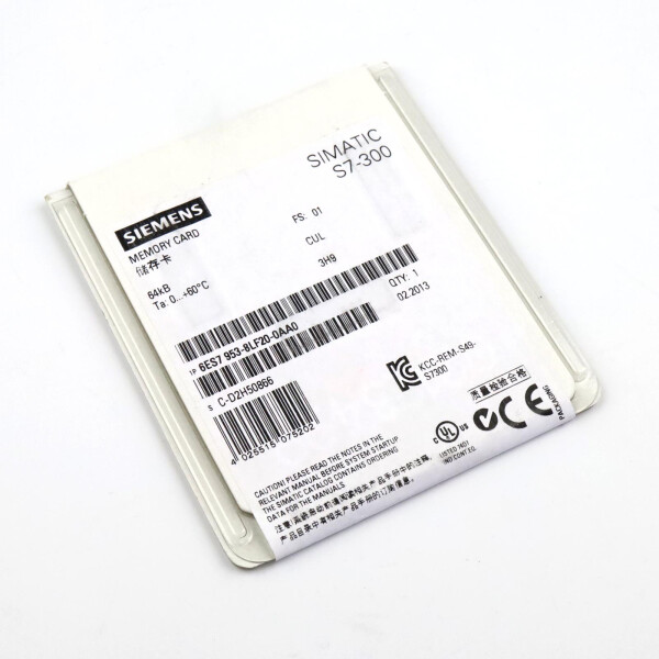 Simatic S7 MMC 6ES7 953-8LF20-0AA0 64KB SIE