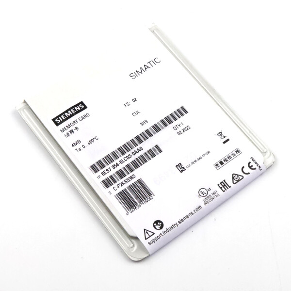 Simatic S7 MMC 6ES7 954-8LC03-0AA0 4MB SIE