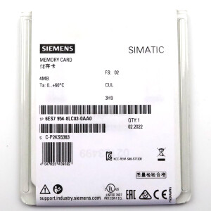 Simatic S7 MMC 6ES7 954-8LC03-0AA0 4MB SIE