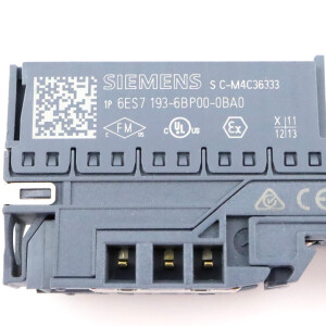 Simatic S7 ET200SP 6ES7 193-6BP00-0BA0 NOV
