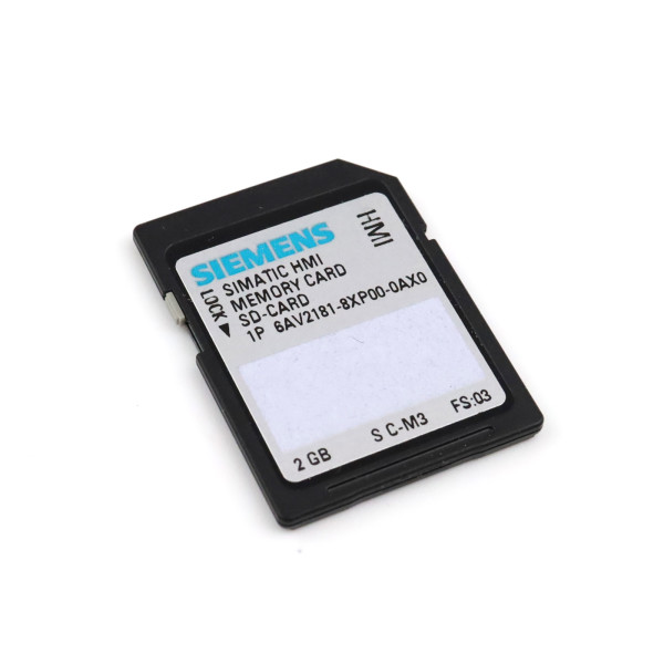 Simatic HMI Speicherkarte 6AV2 181-8XP00-0AX0 GEB