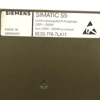 Simatic S5 776 Leistungsausgabe 6ES5 776-7LA11 GEB