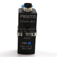 Festo Drucksensor SDE5-V1-O-Q6-P-M8 527458 OVP