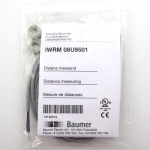 Baumer electric Induktiver Sensor IWRM 08U9501 10146516 OVP