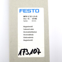 FESTO Magnetventil MFH-5/3E-1/4-B 19786 OVP