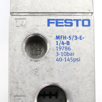 FESTO Magnetventil MFH-5/3E-1/4-B 19786 OVP