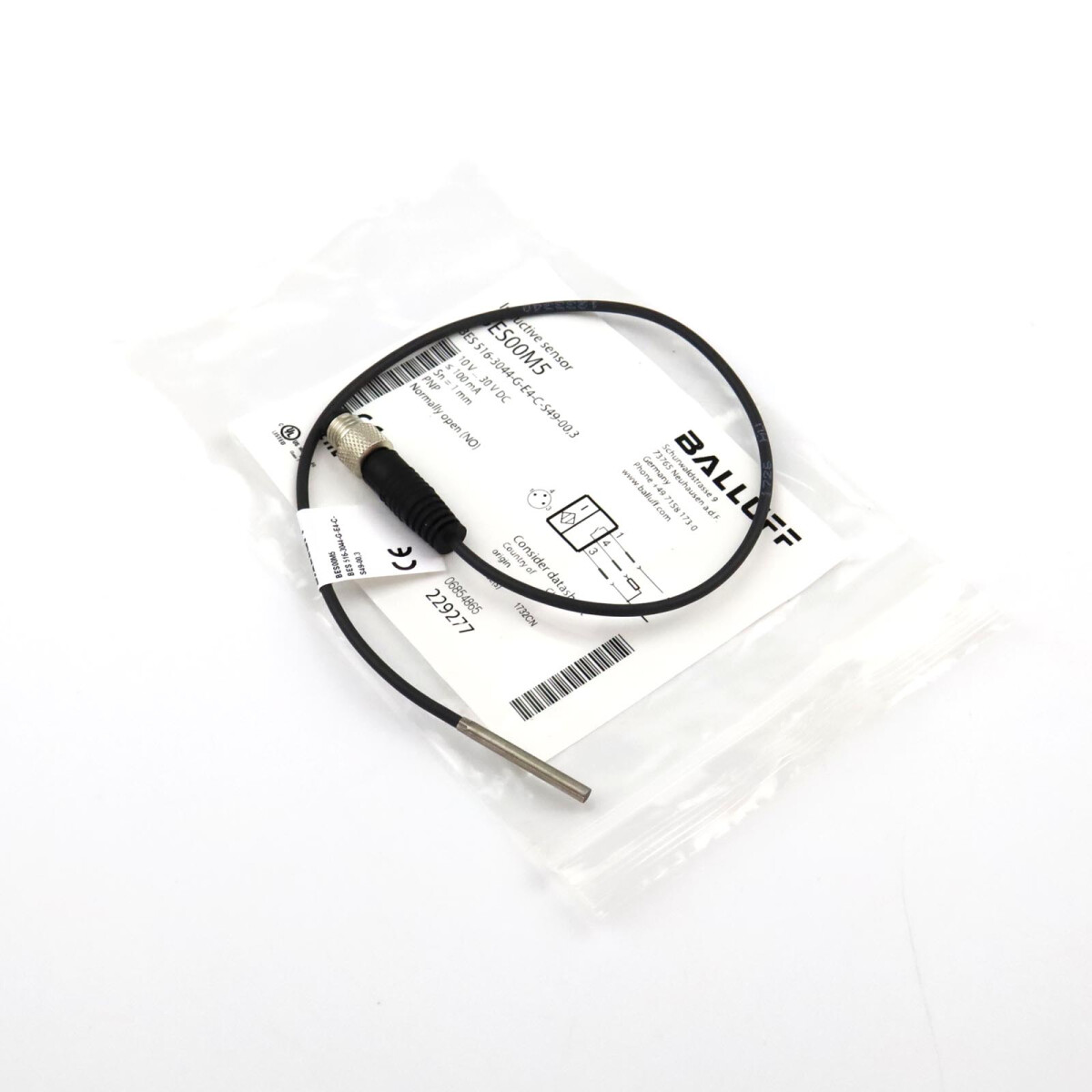 Balluff induktiver Sensor BES00M5 BES 516-3044-G-E4-C-S49-00