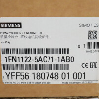Siemens Simotics Primärteil für Linearmotor 1FN1122-5AC71-1AB0 OVP