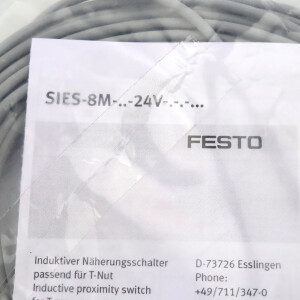 Festo Näherungsschalter SIES-8M-PS-24V-K-7,5-OE 551386 OVP