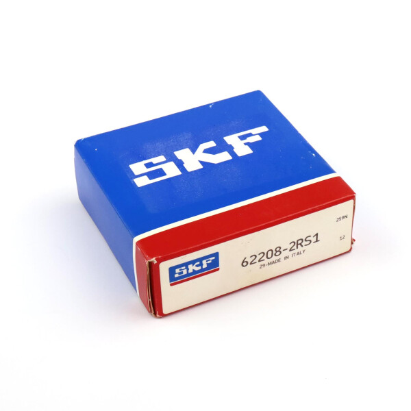 SKF Kugellager Rillenkugellager 62208-2RS1 OVP