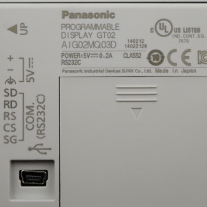 Panasonic Programmable Display AIG02MQ03D GT02 NOV