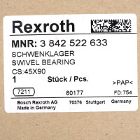 Rexroth Schwenklager 45x90 3842522633 OVP