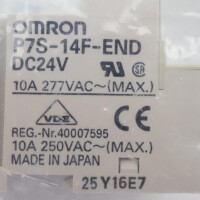Omron Relaissockel P7S-14F-END DC24V OVP