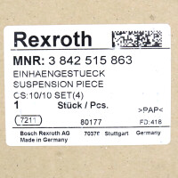 Rexroth Einhängestück 10/10 3842515863 (4Stk.) OVP
