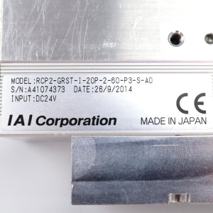 IAI Corporation RoboCylinder RCP2-GRST-I-20P-2-60-P3-S-A0 GEB