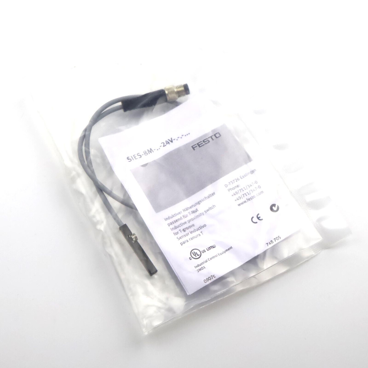 Festo induktiver Näherungsschalter SIES-8M-PO-24V-K-0,3