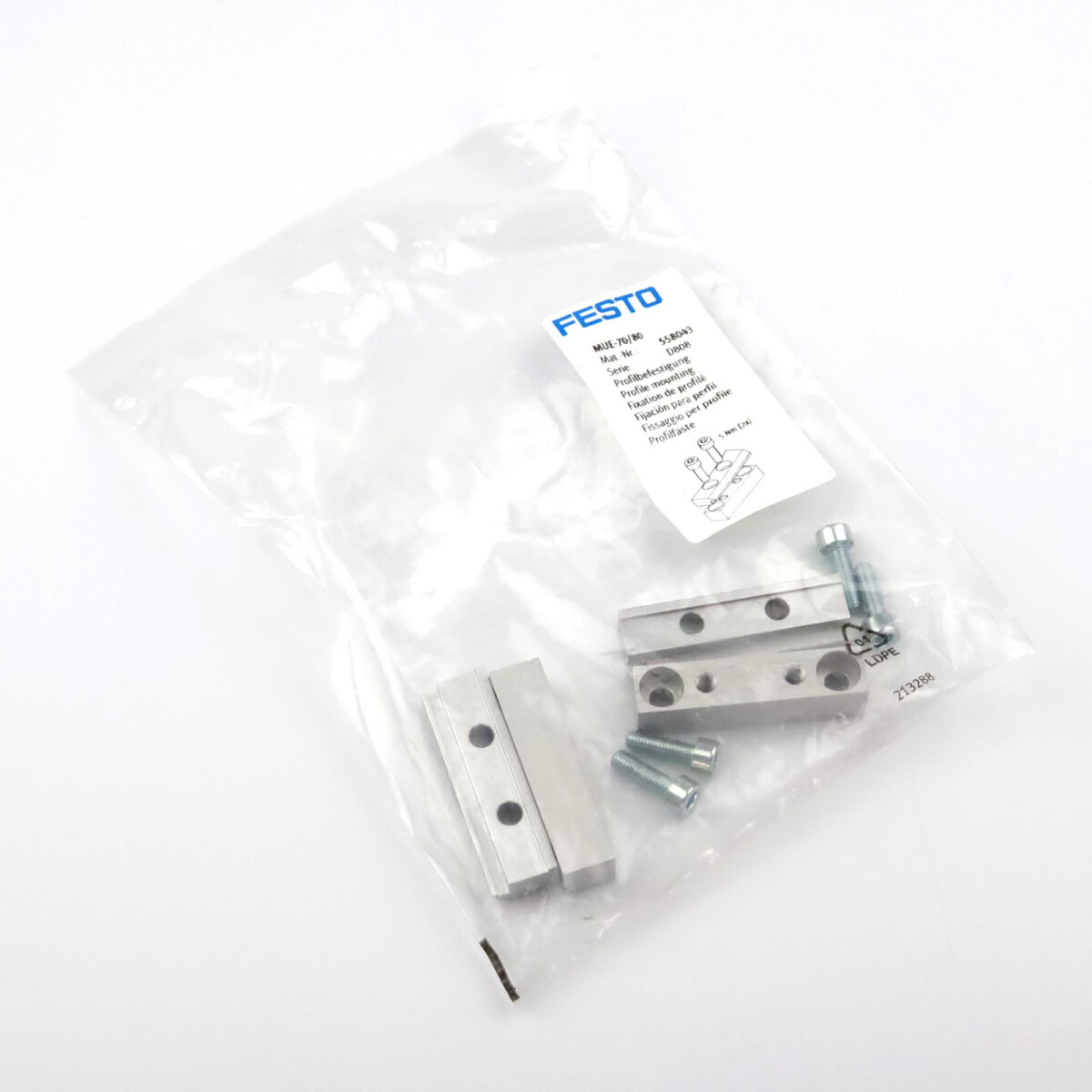 Festo Profilbefestigung MUE-70/80 558043 OVP