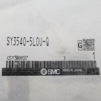 SMC 5/3-Wege-Elektromagnetventil SY3540-5LOU-Q OVP