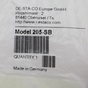 Destaco Kniehebelspanner 205-SB OVP