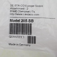 Destaco Kniehebelspanner 205-SB OVP