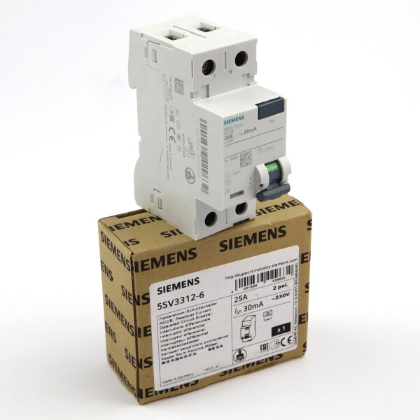 Siemens FI-Schutzschalter 5SV3312-6 OVP