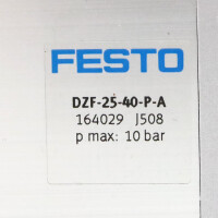 Festo Flachzylinder DZF-25-40-P-A 164029 GEB