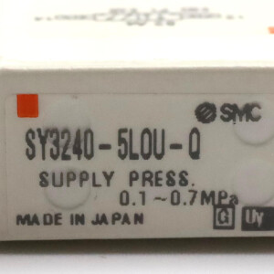 SMC 5/2-Wege-Elektromagnetventil SY3240-5LOU-Q NOV