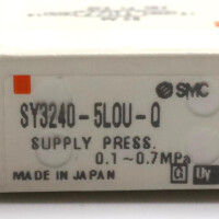 SMC 5/2-Wege-Elektromagnetventil SY3240-5LOU-Q NOV
