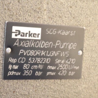 Parker Axialkolben-Pumpe PV080R1K1J3NFWS GEB