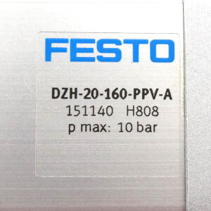 Festo Flachzylinder DZH-20-160-PPV-A 151140 NOV