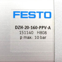 Festo Flachzylinder DZH-20-160-PPV-A 151140 NOV