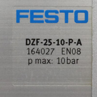 Festo Flachzylinder DZF-25-10-P-A 164027 GEB