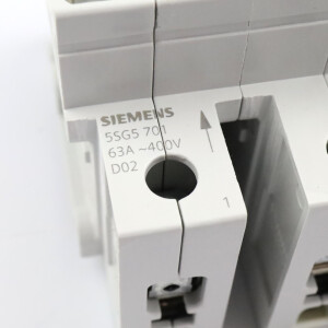 Siemens NEOZED Sicherungssockel 5SG5701 OVP