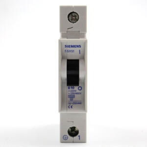 Siemens Leitungsschutzschalter 5SX5110-6 OVP
