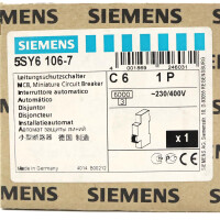 Siemens Leitungsschutzschalter 5SY6106-7 OVP