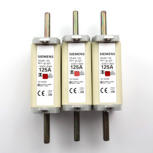 Siemens NH-Sicherungseinsatz 3NA6 132 (3Stk.) OVP