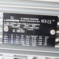 Lammers Käfigläufermotor 1TZ9003-1AB41-7FB4-Z 2,2/2,55kW NOV