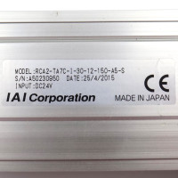 IAI Corporation RoboCylinder RCA2-TA7C-I-30-12-150-A5-S GEB