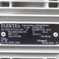 Elektra Elektromotor 7AA100L23K-V UD1202/1417430-001-16 2,0kW NOV