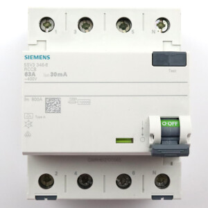 Siemens FI-Schutzschalter 5SV3346-6 OVP