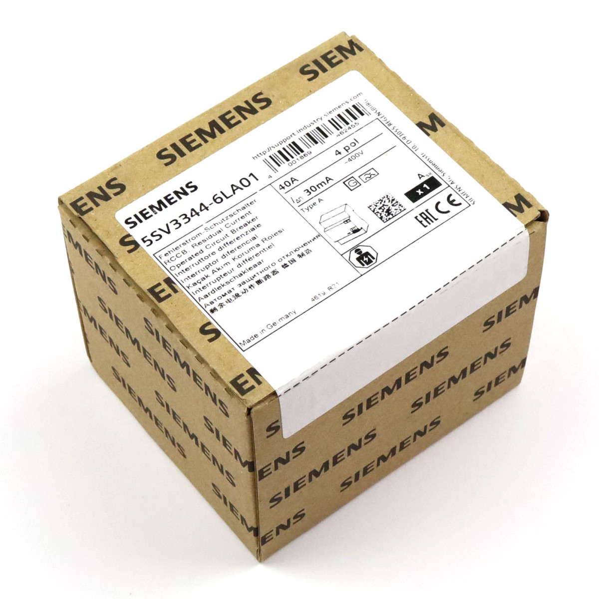 Siemens FI-Schutzschalter 5SV3344-6LA01 SIE